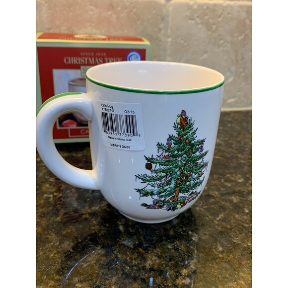 Spode “The Story of Spode Christmas Tree” Coffee Tea Mug - NIB - Picture 3 of 7